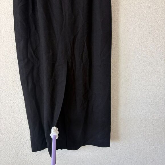 Compagnie Internationale Express Vintage 90s Button Front Maxi Skirt Size 3/4 - Picture 5 of 7